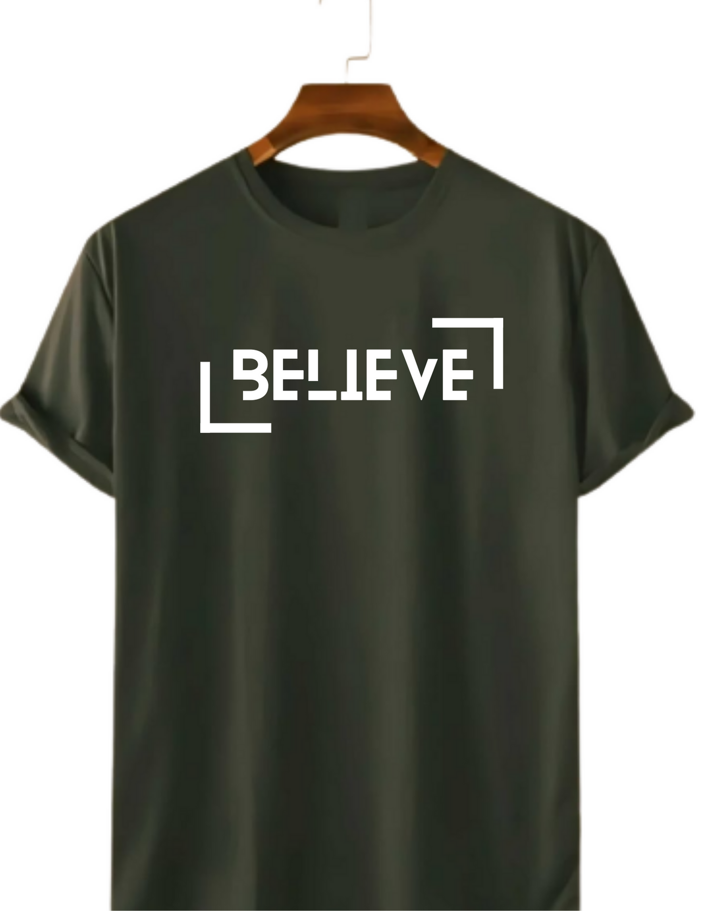BELIEVE PRINT UNISEX T-SHIRT