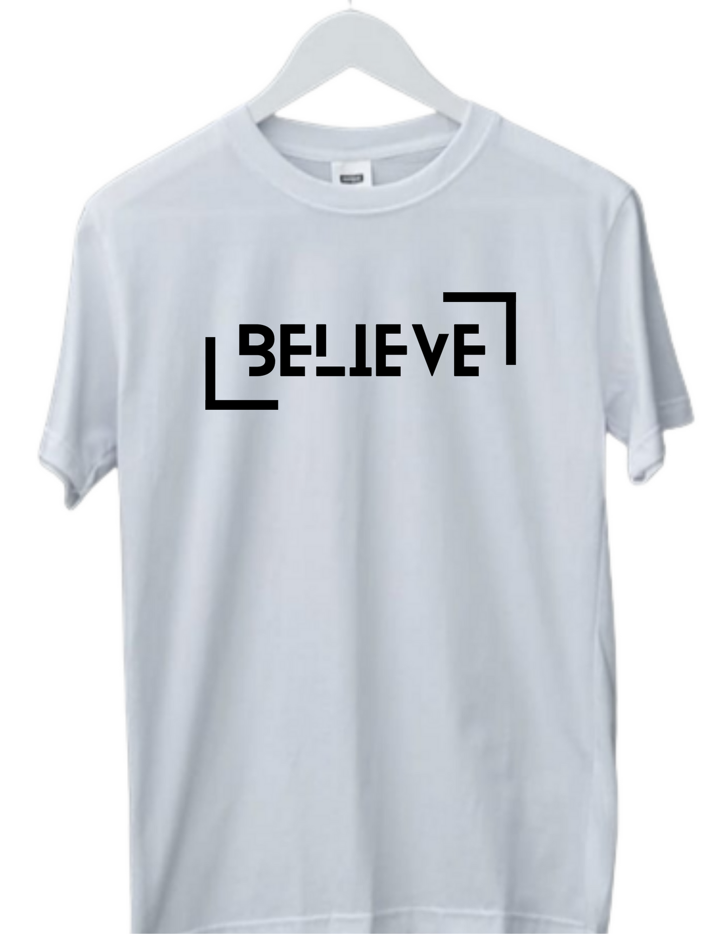 BELIEVE PRINT UNISEX T-SHIRT