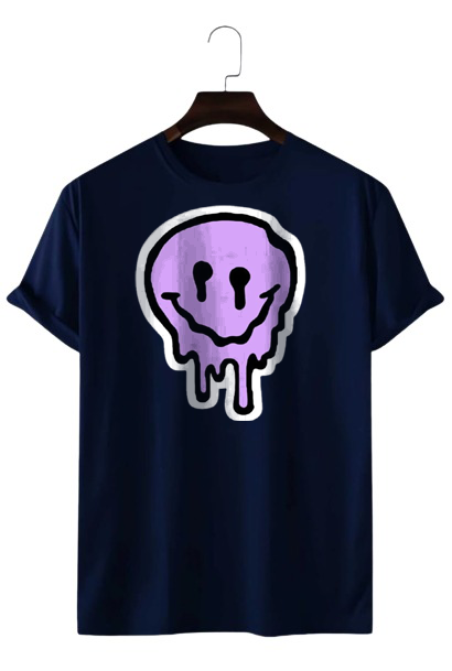 SMILEY PRINT UNISEX T-SHIRT