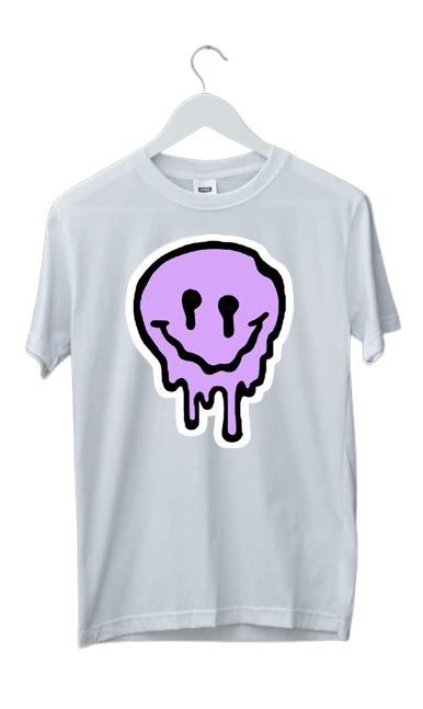 SMILEY PRINT UNISEX T-SHIRT