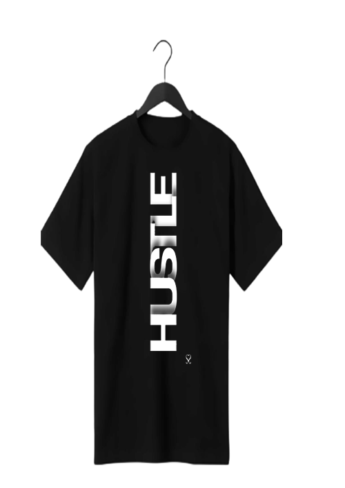 HUSTLE  PRINT UNISEX T-SHIRT