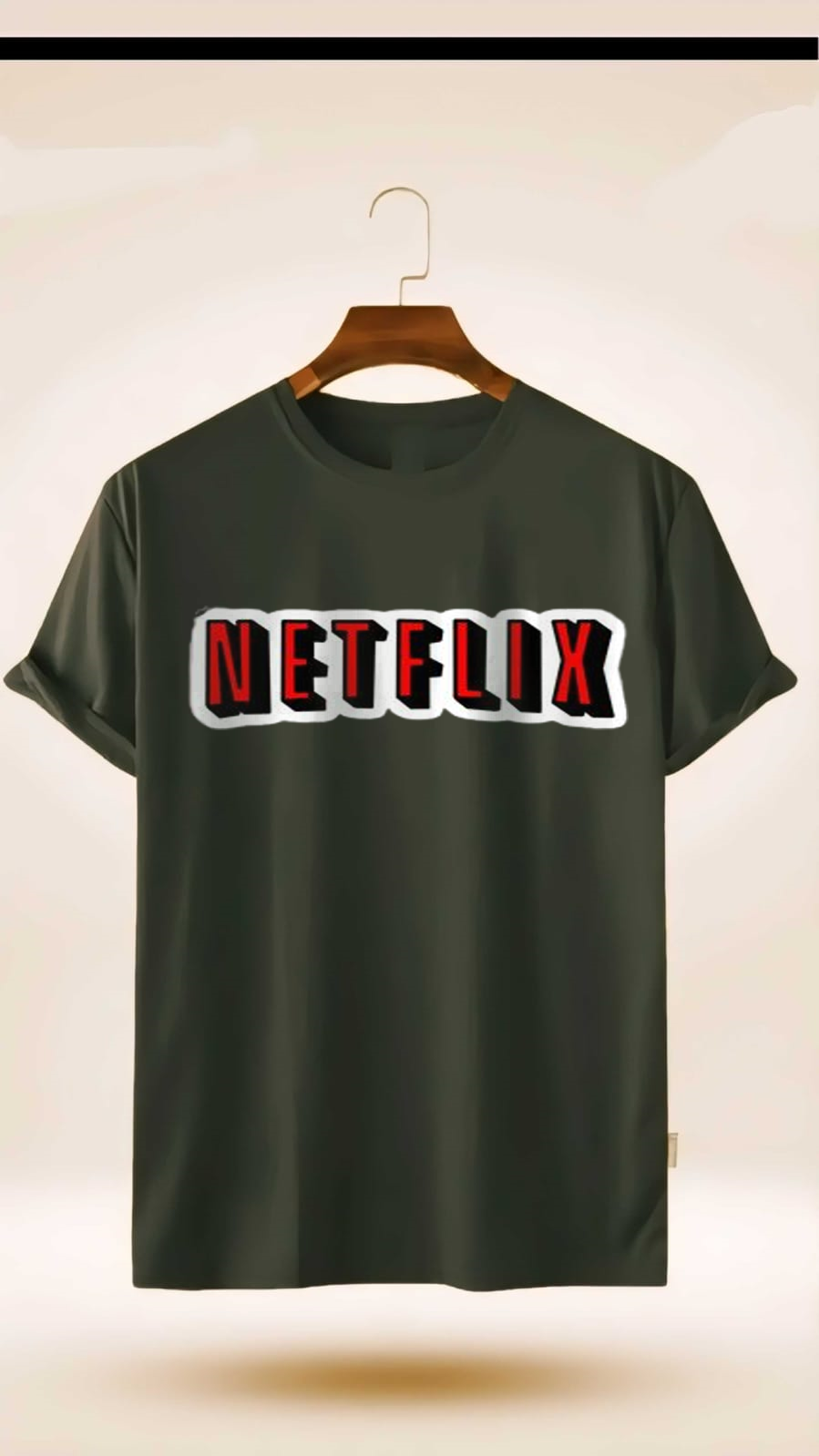 NETFLIX PRINT UNISEX T-SHIRT