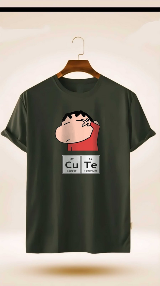 CUTE SHINCHAN PRINT UNISEX T-SHIRT