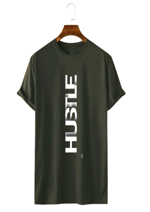 HUSTLE  PRINT UNISEX T-SHIRT