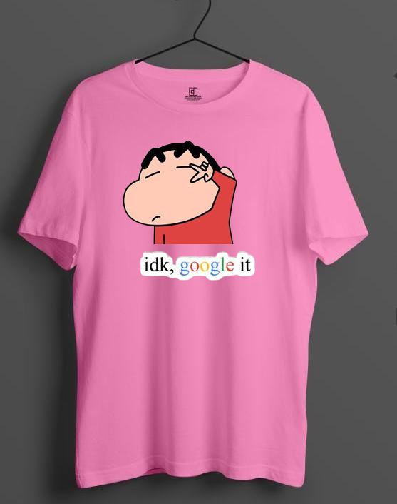 CUTE SHINCHAN PRINT UNISEX T-SHIRT