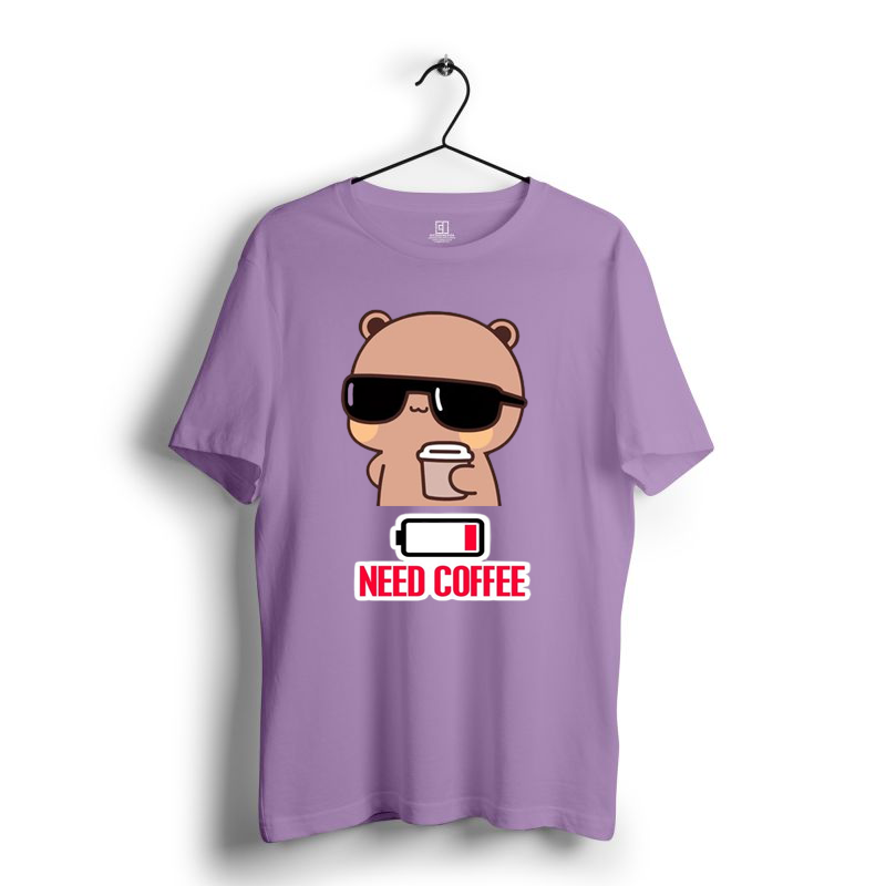 NEED COFFEE BEER PRINT UNISEX T-SHIRT