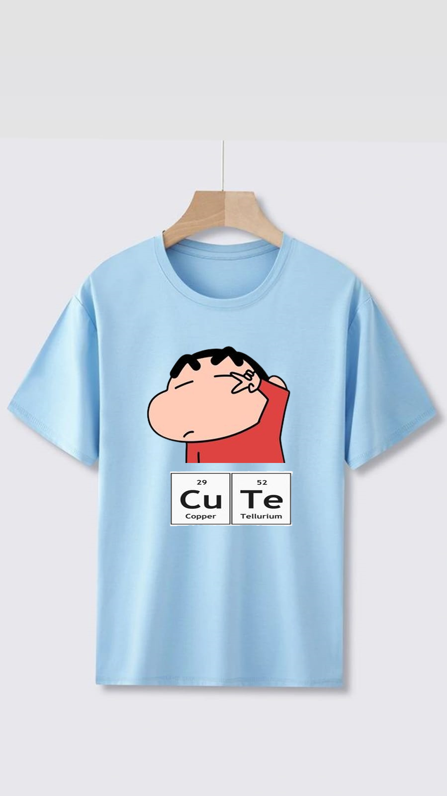 CUTE SHINCHAN PRINT UNISEX T-SHIRT