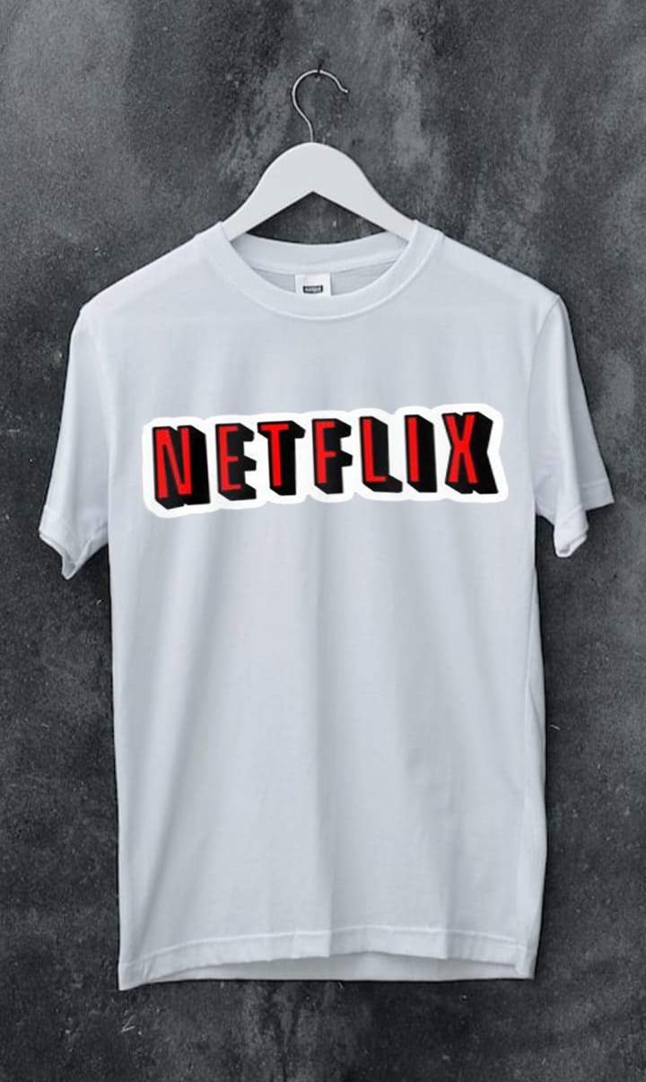 NETFLIX PRINT UNISEX T-SHIRT
