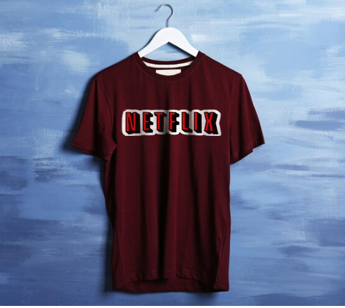 NETFLIX PRINT UNISEX T-SHIRT